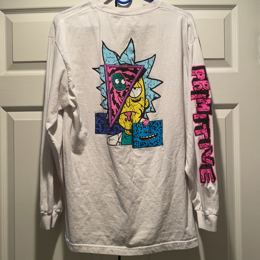 Primitive Rick and Morty long sleeve shirt